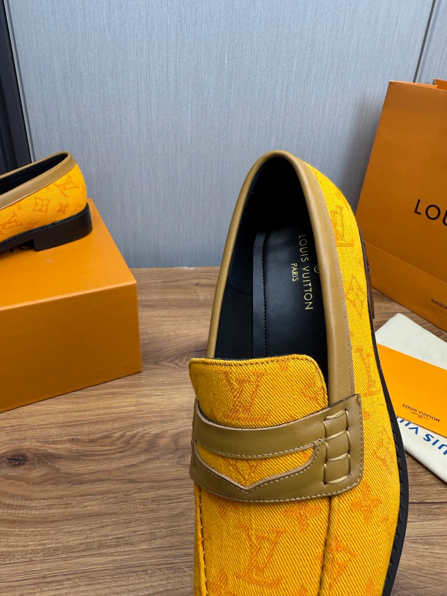 Factory 720💰 LV. Men's business casual leather shoes, all made of imported original brand leather, just to create a more comfortable wearing experience, original non-slip and wear-resistant outsole ✔️16-45 (38.45 non-refundable)